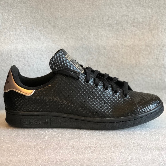 stan smith black copper